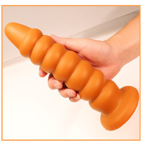 Jouets sexuels pour femmes et hommes, gros bouchons anaux en Silicone godemichet Anal, massage de la Prostate, grands godes, point G, Masturbation ► Photo 1/1