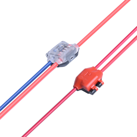 Connecteurs de fil de robinet rapide pour haut-parleur LED, 5 pièces, 1 broche 22 20 18 AWG AC DC, bornes d'épissure pour véhicule automobile ► Photo 1/6