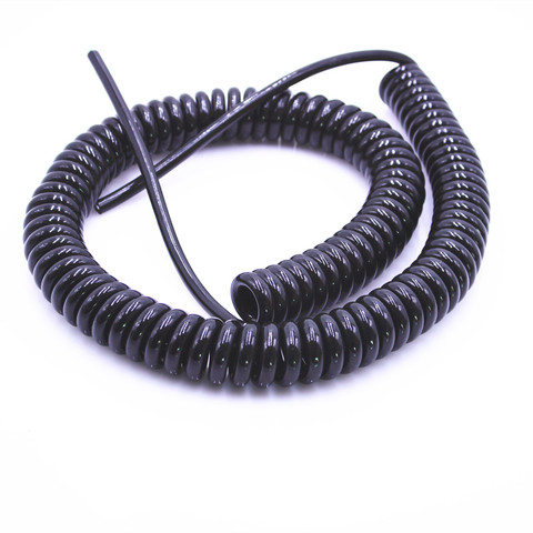 Câble d'extension télescopique à ressort, 2 cœurs, 24 awg0,2 mm, 20 awg0,5 mm, 17 awg1,0 mm, 14 awg2,0 mm ► Photo 1/6