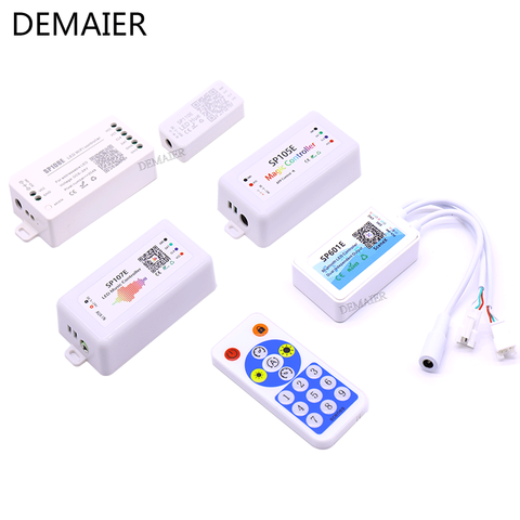 Contrôleur de musique en micro, double Signal SP105E SP601E SP110E, Bluetooth SP108E, application Wifi, SK6812 Pixel Band dc5-24v ► Photo 1/6