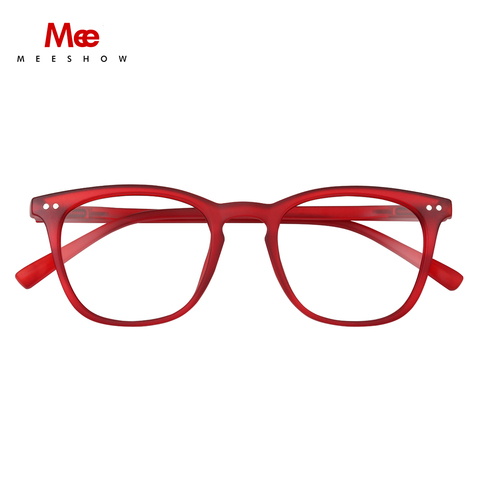 Meeshow – lunettes de lecture carrées pour femmes, élégantes, à la mode, avec dioptrie, Style français rétro européen, rouge + 1.5 + 2.0, 1765 ► Photo 1/6