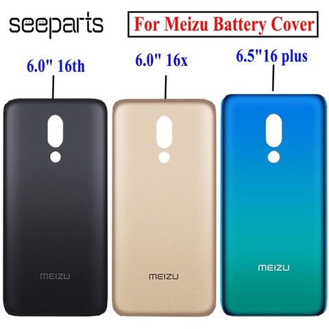 Coque arrière pour Meizu, 16x16 Plus, pièce de rechange, 100% ► Photo 1/5