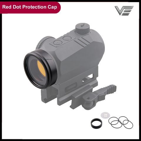 Vector optical pour la chasse, entièrement en métal, pare-balles, Airsoft, portée de vue avec point rouge, Protection d'objectif et couvercle ► Photo 1/6