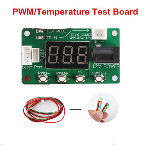 NEJE – carte de Test de température TTL PWM, testeur pour tête Laser/Module, accessoires NEJE ► Photo 1/5