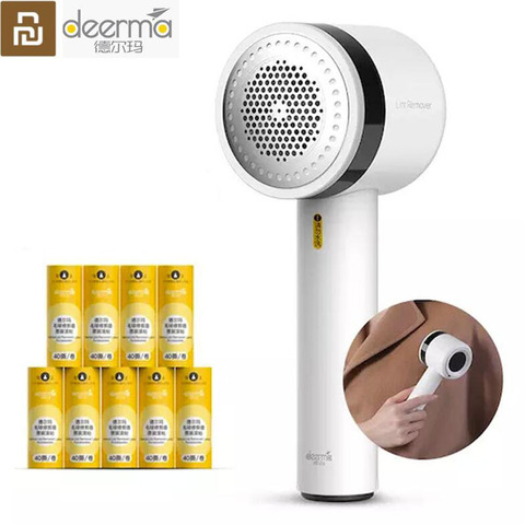 Xiaomi Deerma dissolvant de peluches tondeuse boules de poils chandail Portable 7000r/min moteur tondeuse dissimulé collant Tube de cheveux USB charge ► Photo 1/6