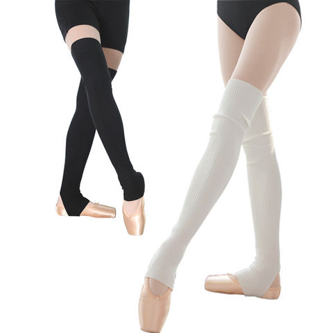 Réchauffeurs de jambes pour femmes, vêtements quotidiens, tricot, chaussettes de Yoga, Fitness, danse, Pilates, accessoire de danse ► Photo 1/6