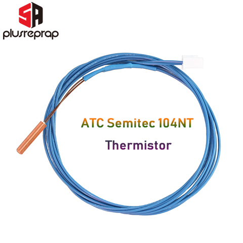 Cartouche de thermistance ATC Semitec 104GT-2 ou NTC 100K 3950, 280 ℃ pour cartouches V6 et volcanique PT100, bloc de chaleur ► Photo 1/2