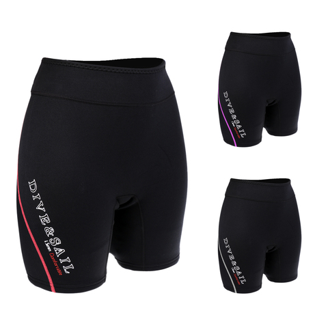 Femmes hommes 1.5mm néoprène combinaison Shorts combinaisons de plongée plongée plongée sous-marine Surf canoë pantalon troncs maillots de bain Shorts de plongée ► Photo 1/6