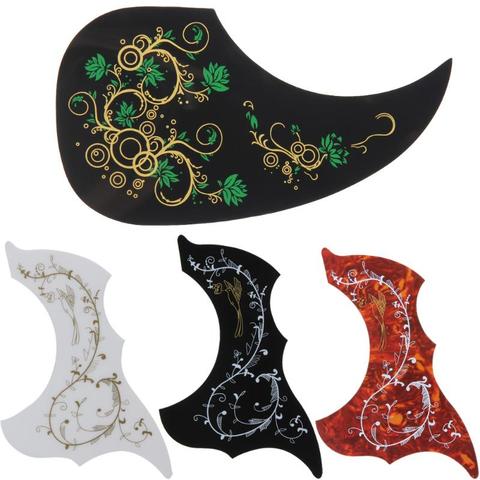 Colibri pour guitare acoustique celluloïd, Pickguard, plaque à gratter, accessoires de guitare, multicolore en option ► Photo 1/6