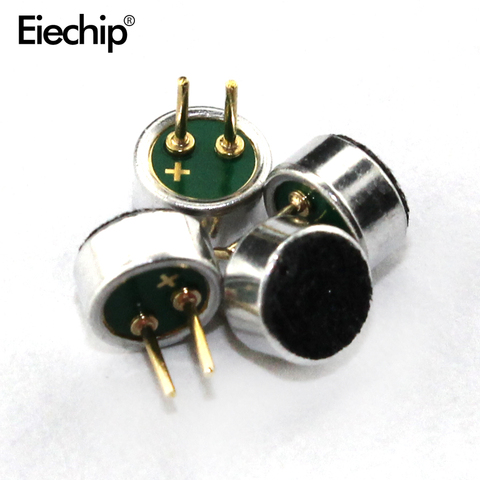 6*2.2mm Microphone capacitif Electret Microphones ramasser sensibilité Electret condensateur 6mm x 2.2mm haut-parleur micro pour Arduino ► Photo 1/4