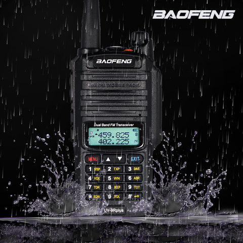 Baofeng – walkie-talkie UV-9R plus, étanche IP67, maître-parleur, CB Radio FM, émetteur-récepteur UHF/VHF, radio 10W 4800mAh uv 9r plus ► Photo 1/6