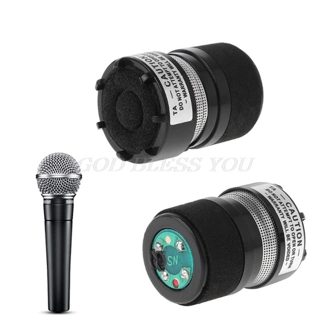 Le noyau professionnel de Capsule de Microphone s'adapte au micro de Type Shure SM58 remplacent la livraison directe ► Photo 1/6