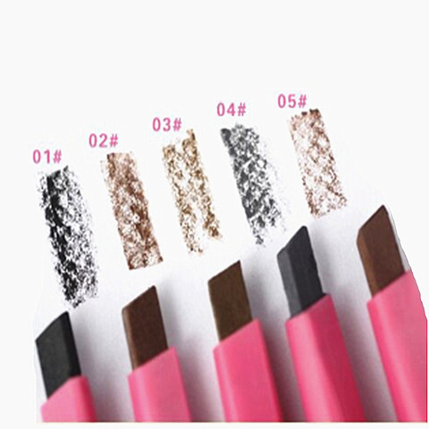 Crayon à sourcils marron imperméable pour femmes, 1 pièce, outil de maquillage en poudre, 5 couleurs, nouvelle offre spéciale ► Photo 1/6