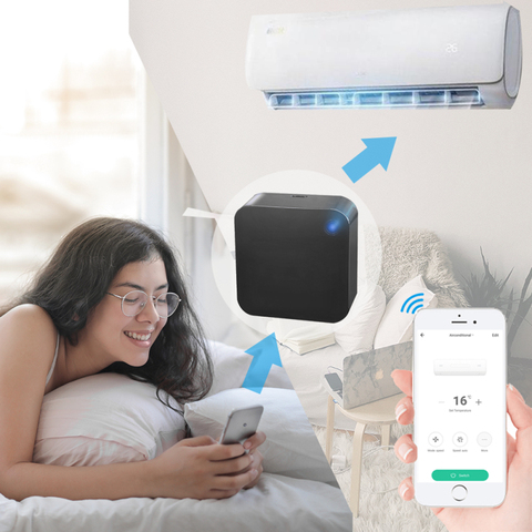 Tuya Smart Life – Télécommande Universelle Wi-Fi(2.4Ghz), IR Hub, Activé, Pour Climatiseur ► Photo 1/6