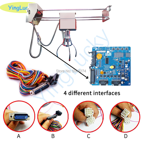 Yinglucky jouet griffe jeu plateau portique connexion câble, pour peluche jouet distributeur automatique grue jeu PCB conseil/fil harnais ► Photo 1/6