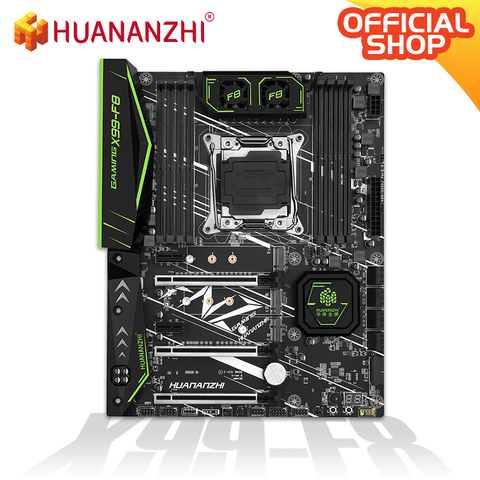 HUANANZHI – carte mère X99 F8 ATX, avec FanIntel XEON E5 LGA2011-3, usb NON-ECC, mémoire DDR4 RECC, NVME pour serveur ► Photo 1/1