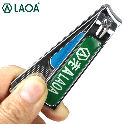 LAOA-ciseaux pour ongles en acier inoxydable, nouveauté, coupe-ongles, outils de réparation ► Photo 1/6