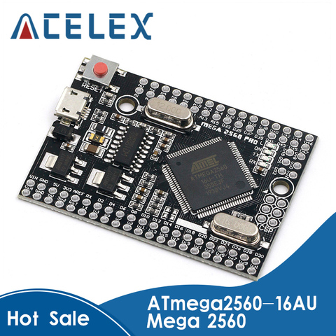 Mega 2560 PRO MINI 5V (intégré), CH340G ATmega2560-16AU avec broches mâles compatibles avec arduino Mega 2560 ► Photo 1/6