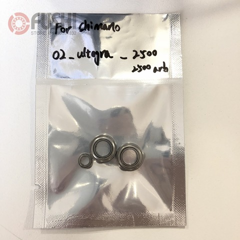Kit de roulements à billes pour moulinet de pêche, pour Shimano 02 ultegra 2500 et Arb, 3 pièces au Total, nombre de rouleaux à bras: 76*1 77*2 A-RB ► Photo 1/3
