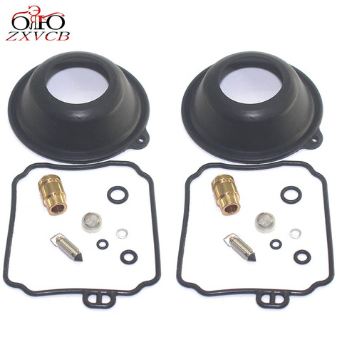 2 kits de réparation de diaphragme à piston, pour carburateur de moto, modèles XVS650, XVS650A, XVS650AT V Star XVS 650 A AT 1998-2016 ► Photo 1/1