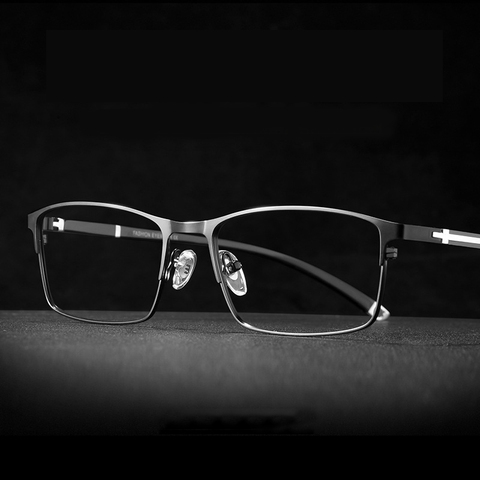 Monture de lunettes optiques pour hommes et femmes, Styles à jantes complètes et demi-bordure, avec Prescription ► Photo 1/5