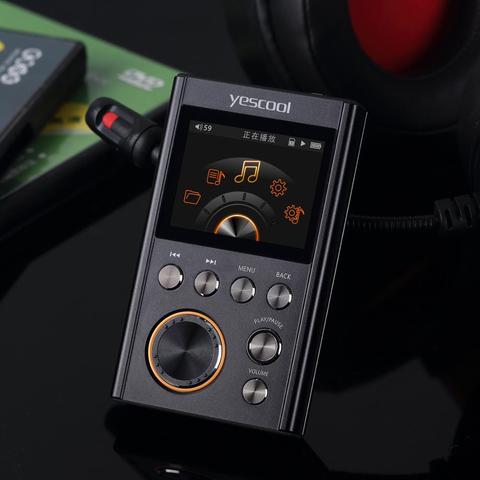 Yescool PG50 démo originale professionnelle HIFI DSD256 DAC sans perte WM8965 décoder CUE musique Mini sport HIFI lecteur MP3 ► Photo 1/5