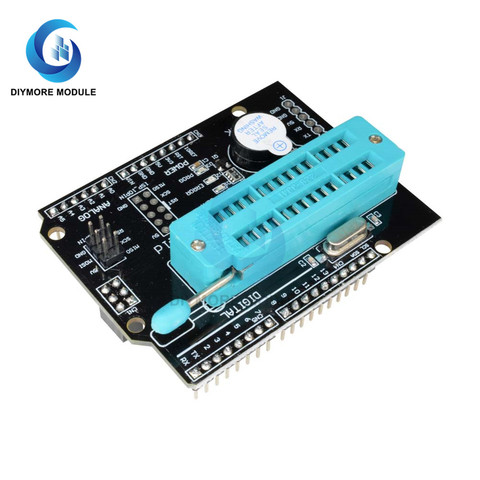 Module de bouclier d'extension du programme AVR fai avec indicateur LED de sonnerie pour chargeur de démarrage Arduino UNO R3 Mega2560 Nano pro mini 5V 16M ► Photo 1/6