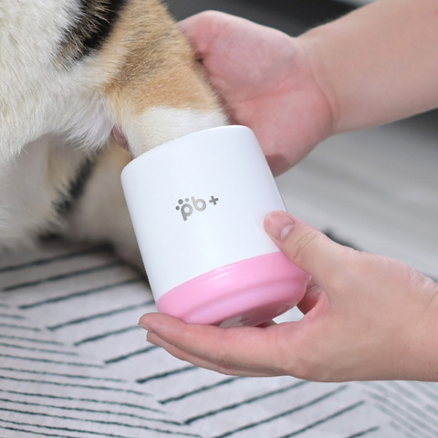 Chien pied lavage tasse tasse boueuse patte propre outils laveuse chiot animal de compagnie Silicone brosse de lavage produit pour animaux de compagnie pour petits moyens grands chiens chats ► Photo 1/6