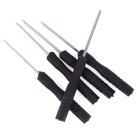 5 pièces 85mm acier précision Torx jeu de tournevis T2 + T3 + T4 + T5 + T6 pour les téléphones mobiles outil de réparation ► Photo 1/6