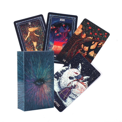 Cartes de Tarot pour Oracle, guide Divination du destin, fête, jeu de société, Instructions PDF ► Photo 1/6