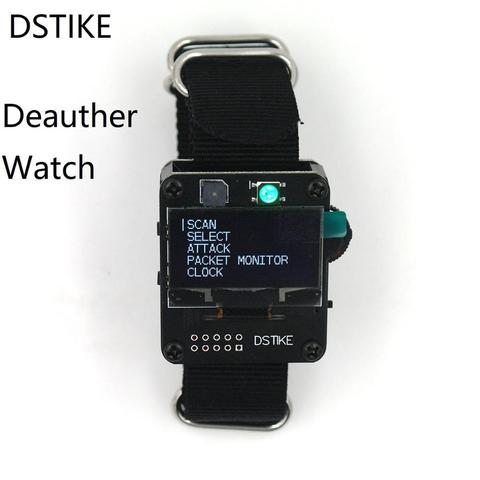 DSTIKE Deauther montre ESP8266 carte de développement Deauther bracelet Wifi Deauth avec pièces en TPU ► Photo 1/5