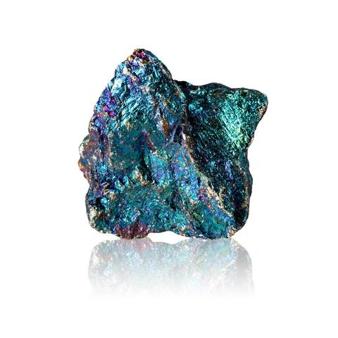 Spécimen minéral de pierre de guérison chalcopyite Azurite Malachite naturelle, 1 pièce, quartz, gemme de Pyrite, pierre de guérison Reiki ► Photo 1/6