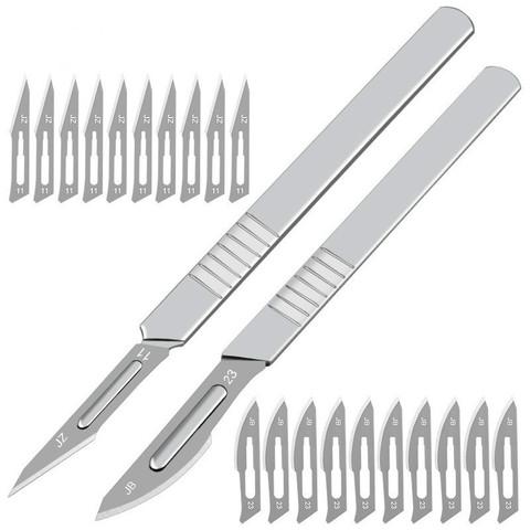 Couteaux antidérapants, couteaux en acier pour la gravure, couteaux artisanaux pour la réparation des PCB ordinateur portable et téléphone portable #11 #23 ► Photo 1/5