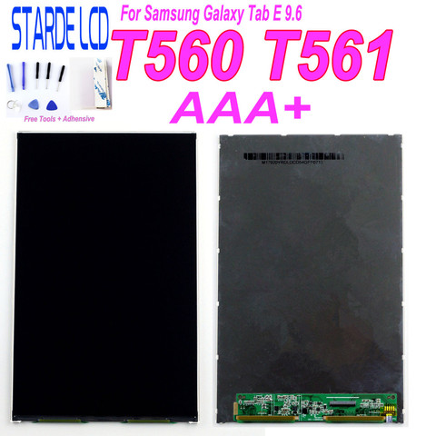 AAA + pour Samsung Galaxy Tab E 9.6 SM-T560 T560 T561 LCD écran de remplacement pièce de réparation avec F ree outils et adhésif ► Photo 1/6