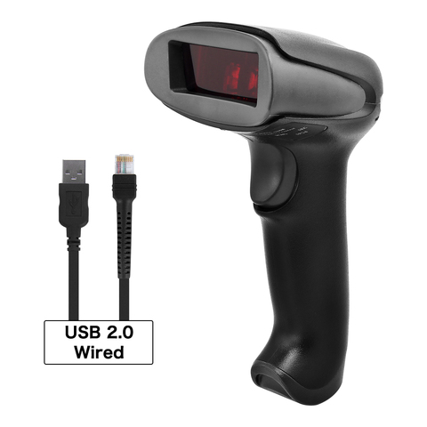 Scanner de codes-barres filaire RD-2013, USB 1D, Plug and Play pour système de point de vente de supermarché ► Photo 1/6