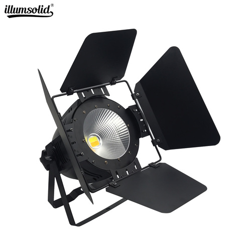 LED Par 100W COB lampe avec portes de grange Dmx contrôle lumières de scène pour Dj stand marché Disco église et jardin effet éclairage ► Photo 1/6