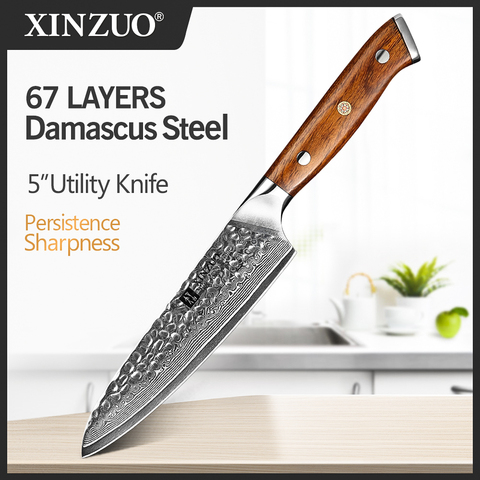 XINZUO couteau de Chef japonais, ustensile utilitaire 5 