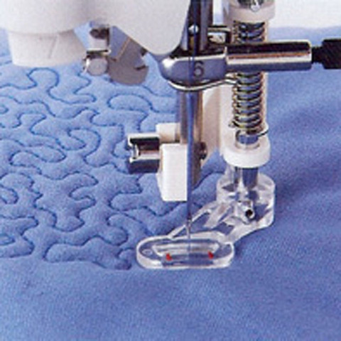 Accessoires de couture multifonction ménage machine à coudre quilting gratuit/broderie pied universel gratuit broderie 4021P ► Photo 1/3