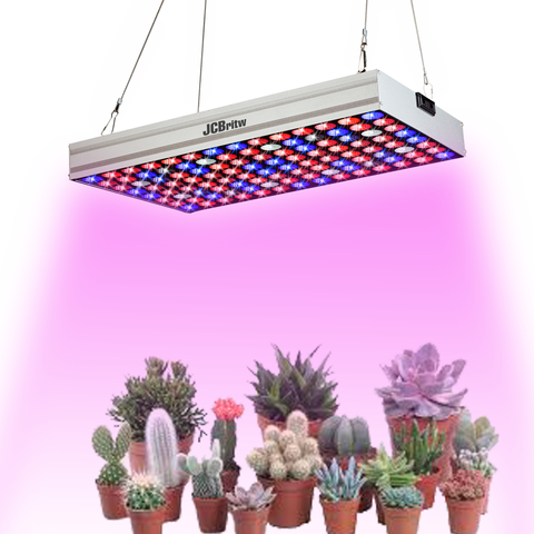 JCBritw-lampe horticole de croissance, LED W, UV/IR, 100W, panneau lumineux à spectre complet, avec chaîne de marguerite, pour serre/serre intérieure de plantes ► Photo 1/6
