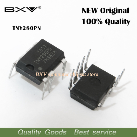 10 PIÈCES TNY280PN DIP7 TNY280P DIP TNY280 DIP-7 280PN nouveau IC d'origine ► Photo 1/1