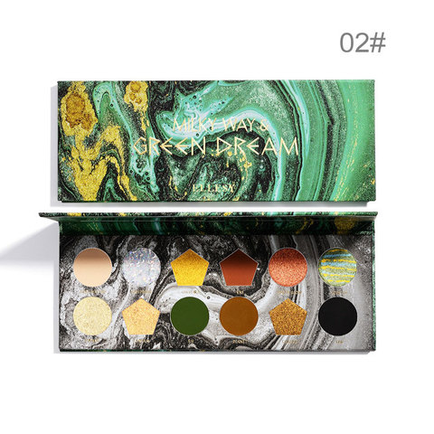 ELLESY – Palette de fards à paupières 12 couleurs scintillantes, maquillage, Nude, mat, Waterproof, cosmétique ► Photo 1/6