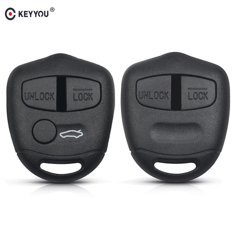 KEYYOU-coque pour voiture, 2/3 boutons Fob, sans lame, pour Mitsubishi Lancer, EX Evolution Grandis, Outlander, pour clé télécommande ► Photo 1/6