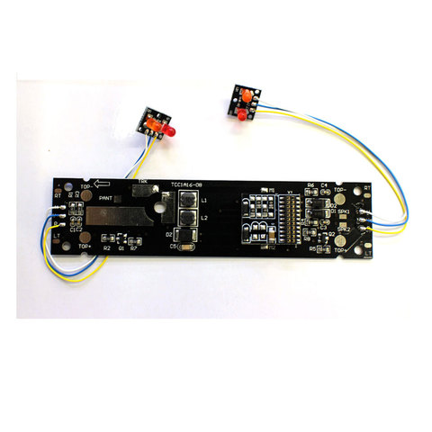 HO IC Circuit imprimé carte PCB 1:87 Train jouet accessoires Compatible tête de Train Version de mise à niveau avec lumière et son ► Photo 1/6