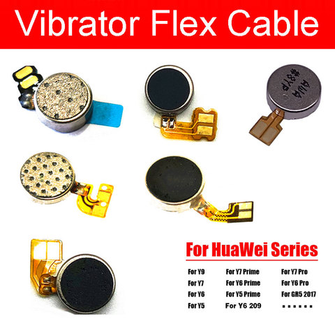 Module de Vibration de moteur, pièces de rechange avec câble flexible, pour Huawei Y9 Y7 Y6 Y5 GR5 Pro Prime 2017 2022 ► Photo 1/6