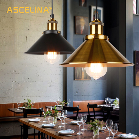 Plafonnier LED suspendu au design industriel Vintage, design moderne, luminaire décoratif d'intérieur, idéal pour un salon ou un Restaurant ► Photo 1/6
