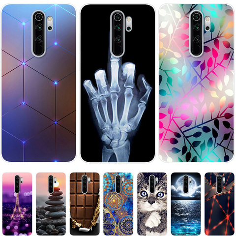 Pour Xiaomi Redmi Note 8 Pro housse de téléphone souple coque arrière en Silicone pour Xiaomi Redmi Note 8 Pro Note8 8Pro housse antichoc ► Photo 1/6