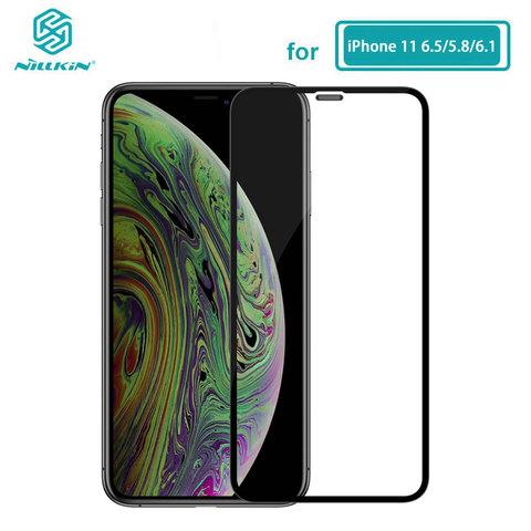 Pour iPhone 11 verre Nillkin XD CP + MAX protecteur d'écran verre trempé pour iPhone 11 iPhone11 Pro Max (5.8/6.1/6.5) ► Photo 1/6