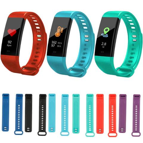 Bracelet intelligent en Silicone pour Y5, accessoire de Sport confortable et portable ► Photo 1/6