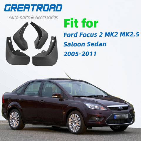 Garde-boue avant et arrière pour Ford Focus 2 MK2 MK2.5, garde-boue pour berline de salon 2005 – 2011 ► Photo 1/6