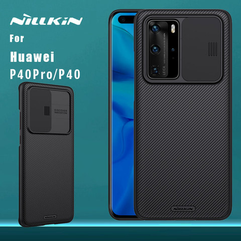 NILLKIN – coque arrière CamShield pour Huawei, compatible modèles P40 Pro ► Photo 1/6